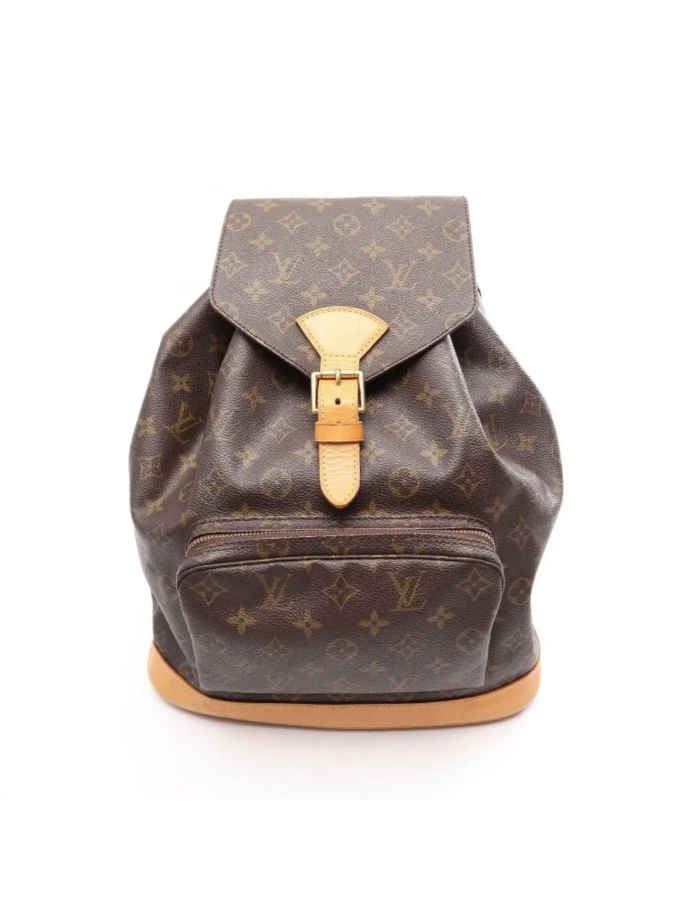 Louis Vuitton Backpack Montsouris GM Canvas Leather